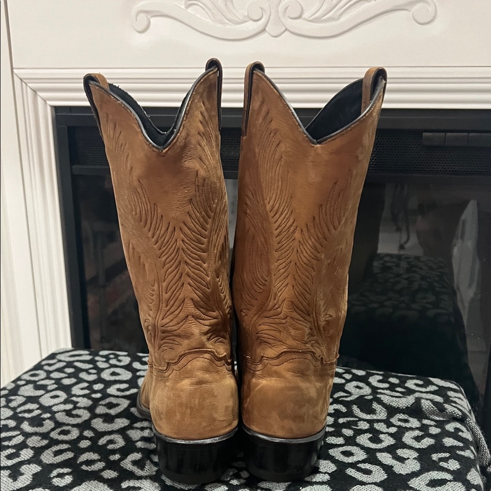 Abilene leather Heeled Boots - Picture 3 of 6